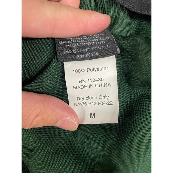 Harry‎ Potter Slytherin Robe The Wizarding World Universal Studios Size Medium - Picture 6 of 7